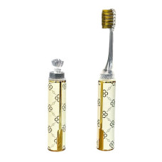 Luxury portable toothbrush soft, Milky